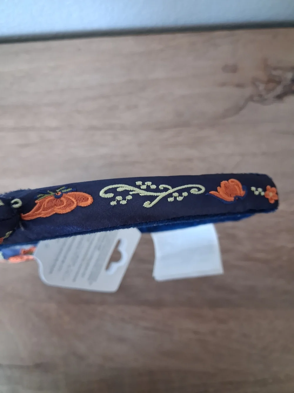 Disney Embroidered Navy Floral Minnie Ears Headband From Norway